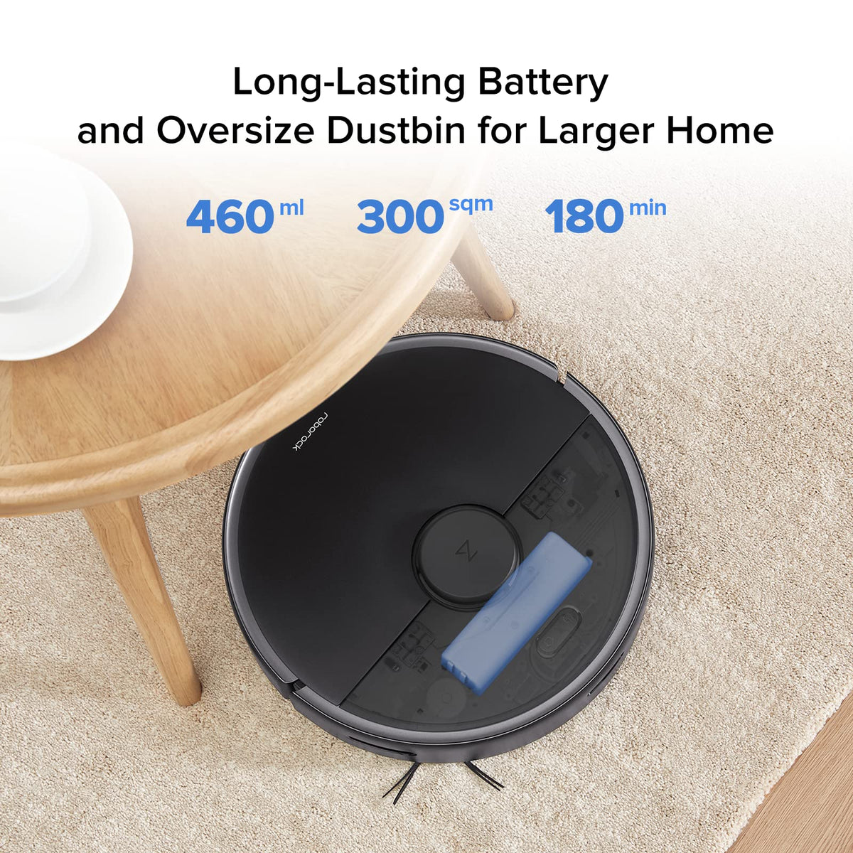 roborock Q7 M5+ Robot Vacuum and Mop, Up to 7-9 Weeks Self-Empty, 10000Pa