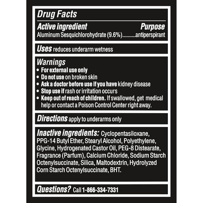 Degree Men UltraClear Antiperspirant Deodorant, 2 Count, 2.7 oz