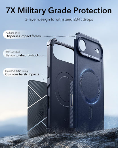 ESR Cyber Tough for iPhone 18 Pro Max/17 Pro Max Case, Black