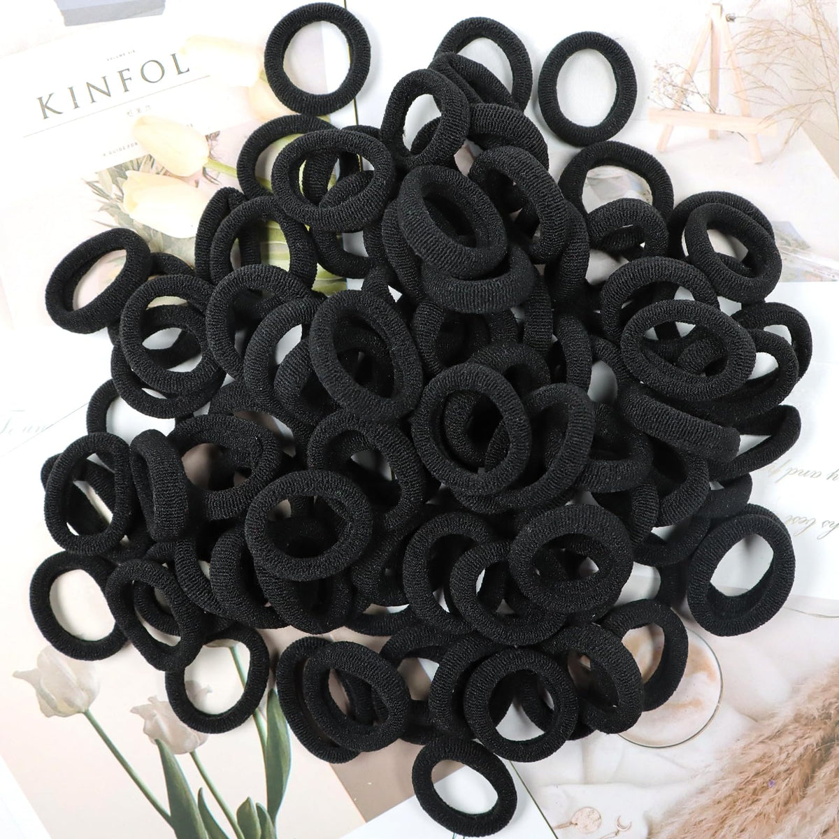 200PCS Baby Hair Ties,Small Hair Ties for Baby Girls Toddlers