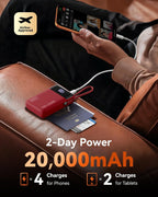INIU Portable Charger, Smaller 45W Fast Charging Power Bank, 10000mAh Black