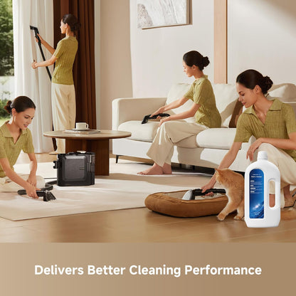 DREAME N20 Steam Spot & Stain Fabric Cleaner Solution, Carpet & Upholstery Deep Cleaner, 33.8 Oz