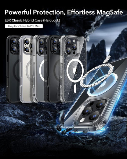 ESR Classic Hybrid for iPhone 16 Pro Max Case, Clear