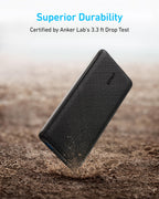 Anker Power Bank, 10,000mAh Portable Charger, PowerIQ USB-C Battery Pack