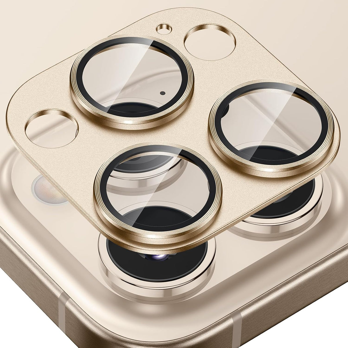 Tensea for iPhone 15 Pro Max/iPhone 15 Pro Camera Lens Protector