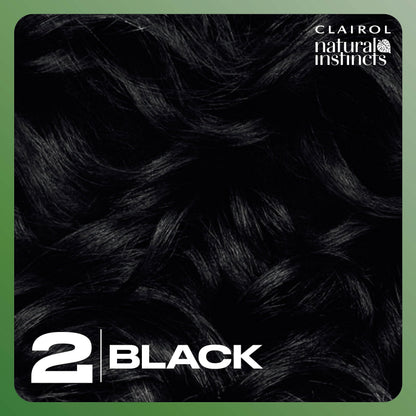 Clairol Natural Instincts Demi-Permanent Hair Dye, 4 Dark Brown | 1 Pack