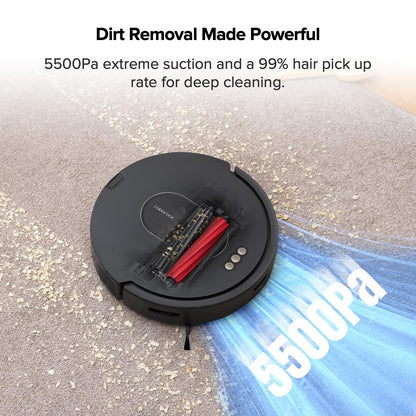 roborock Q7 M5+ Robot Vacuum and Mop, Up to 7-9 Weeks Self-Empty, 10000Pa