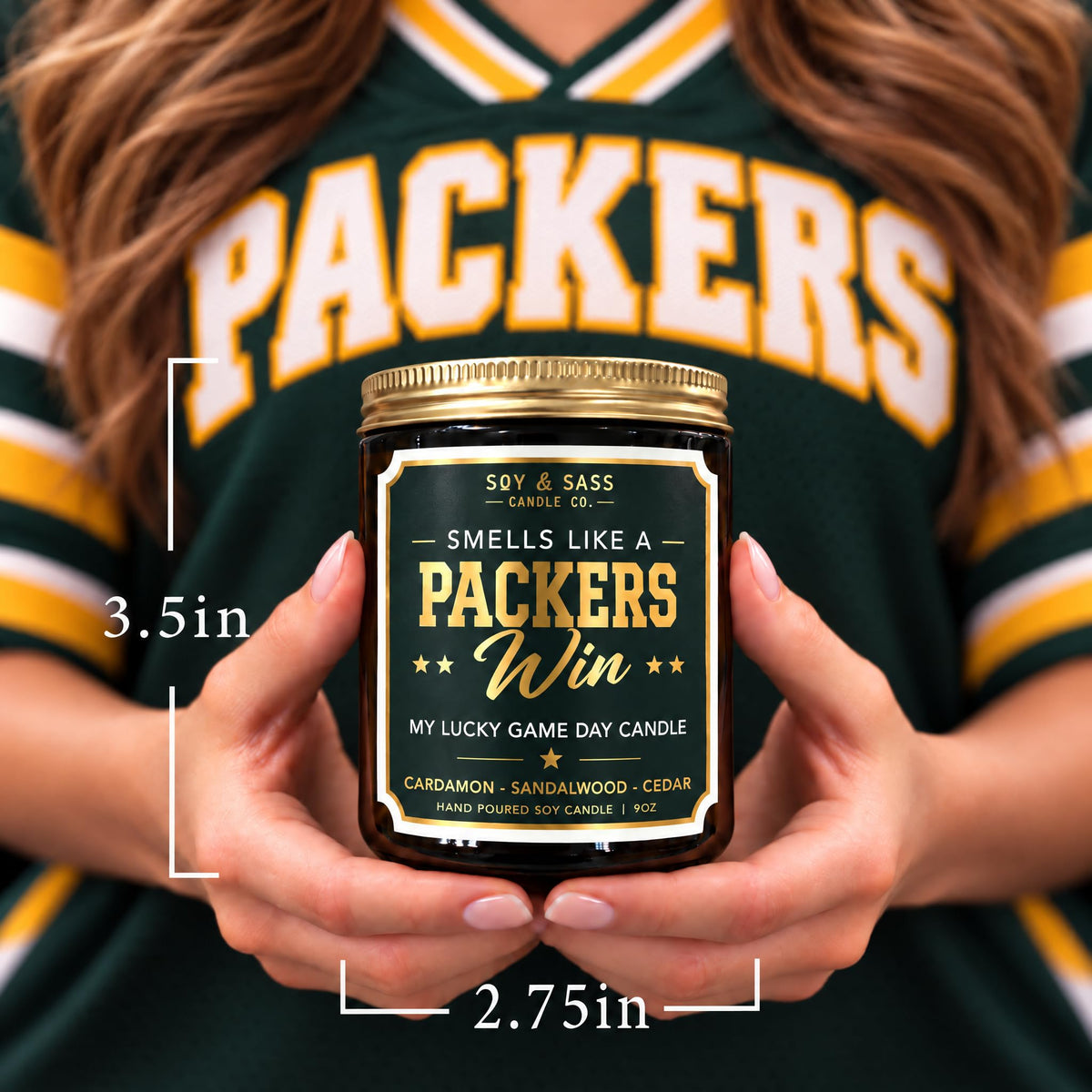 Vikings Gifts for Women / Men - Smells like a Vikings Win Candle, USA Made