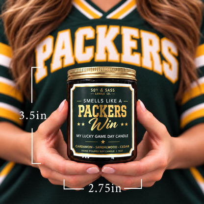 Vikings Gifts for Women / Men - Smells like a Vikings Win Candle, USA Made