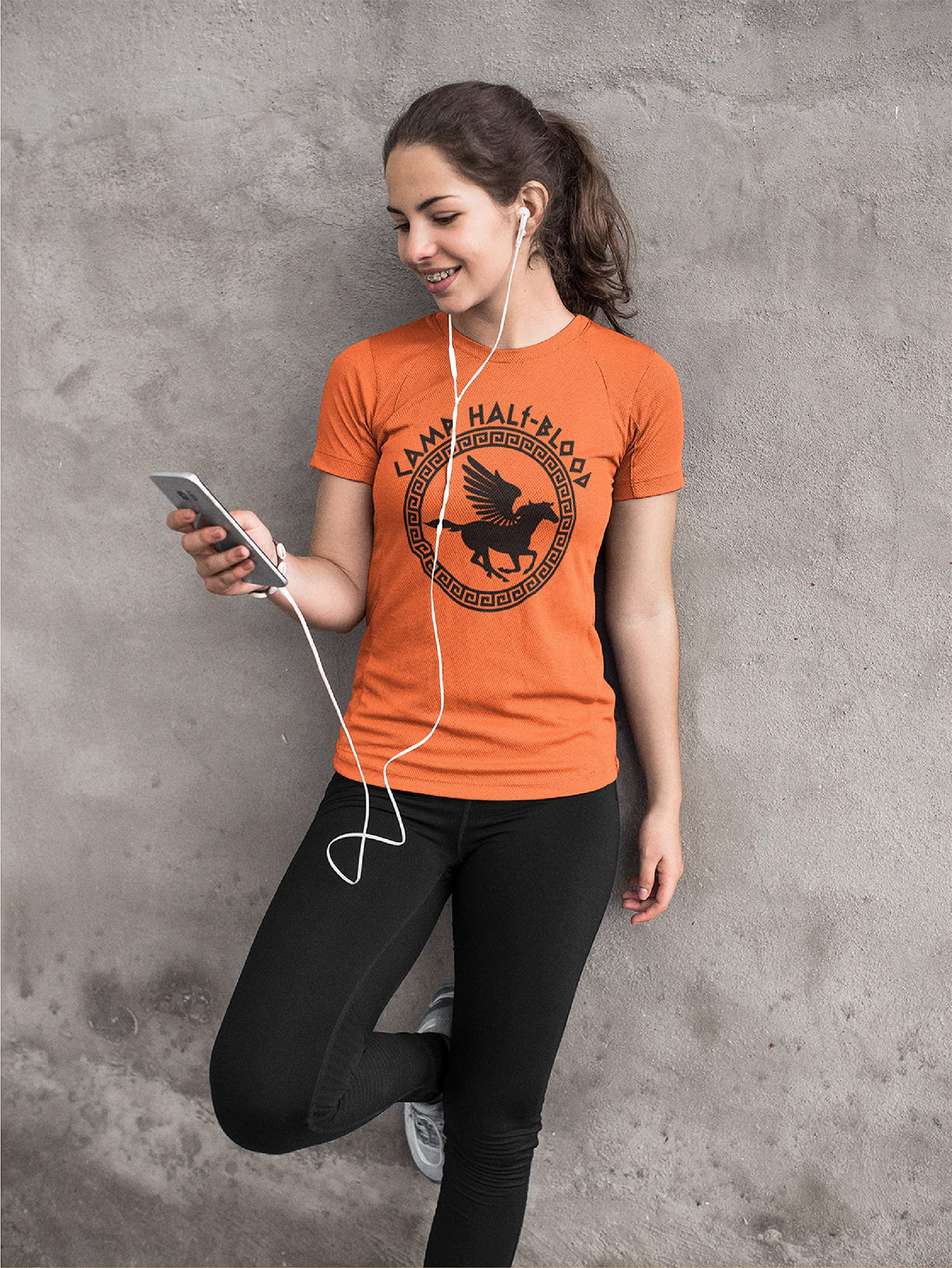 Youth Size Orange Camp Half Blood T-Shirt