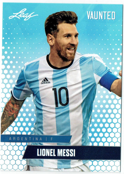 Mint Lionel Messi 2024 Leaf Vaunted #11V Debut Collection Rare Trading Card
