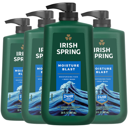 Irish Spring Body Wash for Men, Original Scent, 887 mL