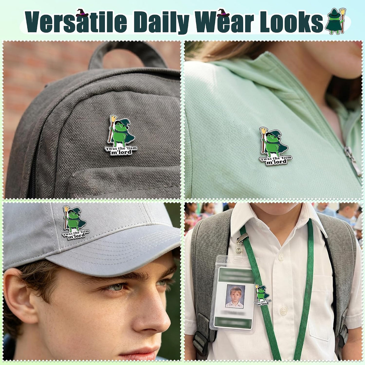 Enamel Pins as Funny Pins for Backpacks for Women Men Fans