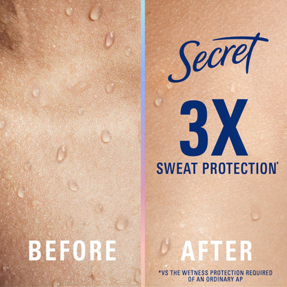 Secret Clinical Antiperspirant Deodorant, Completely Clean 2.6 oz Pack of 2