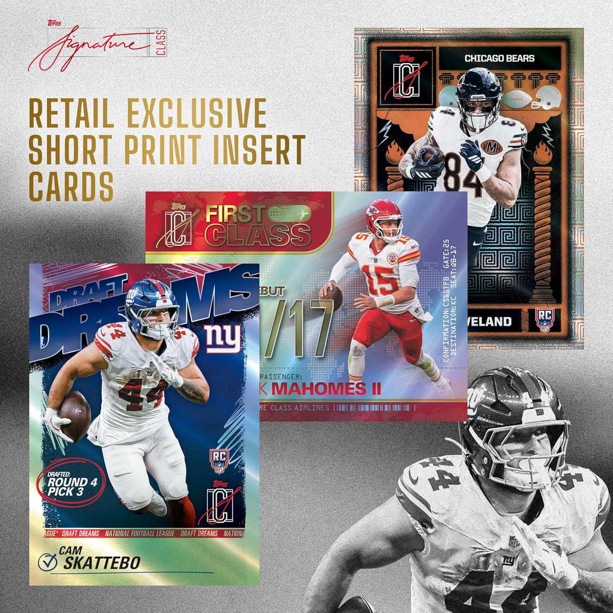 2025 Topps NFL Signature Class Football - Factory Sealed - Mega Box