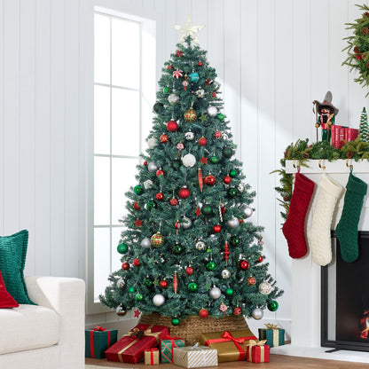 Best Choice Products 6ft Artificial Christmas Tree with LED Twinkling Lights, Pre-Lit Spruce Realistic Holiday Xmas Décor, 250 Lights, 798 Tips
