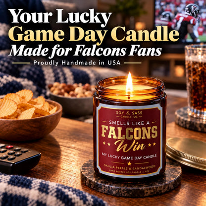 Vikings Gifts for Women / Men - Smells like a Vikings Win Candle, USA Made