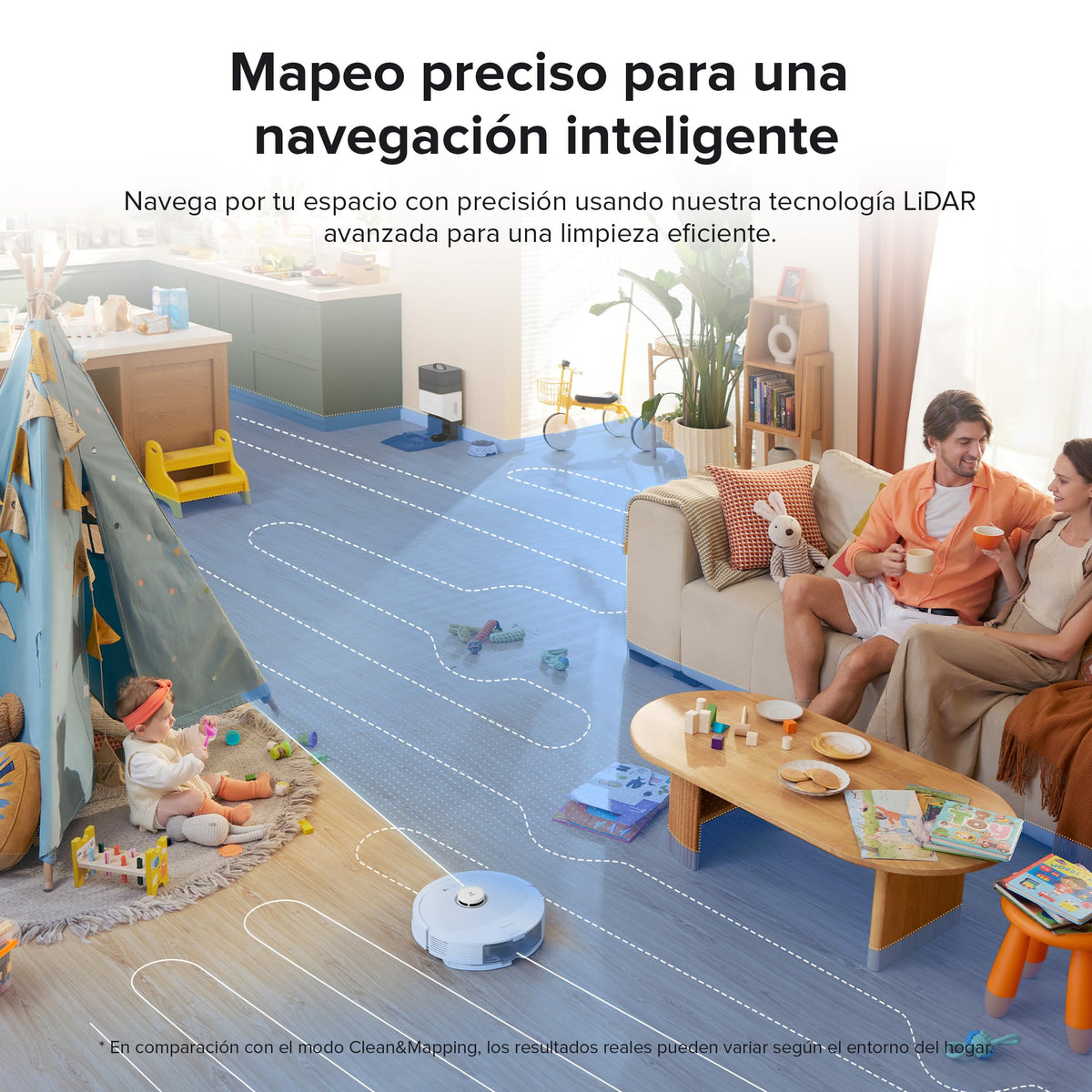 roborock Q7 M5+ Robot Vacuum and Mop, Up to 7-9 Weeks Self-Empty, 10000Pa
