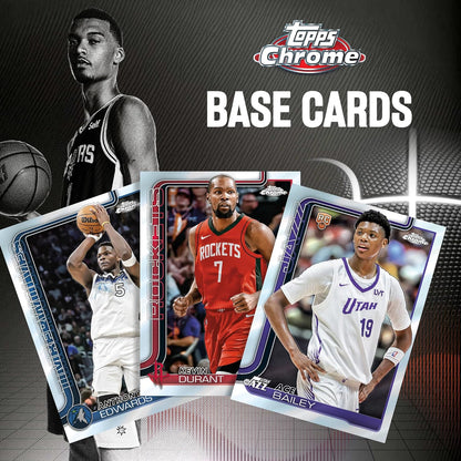 2025-26 Topps Chrome NBA Basketball - Factory Sealed - Value Box