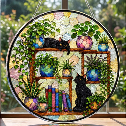 Black Cat Book Ornament 2026, Cat Gifts for Cat Lovers