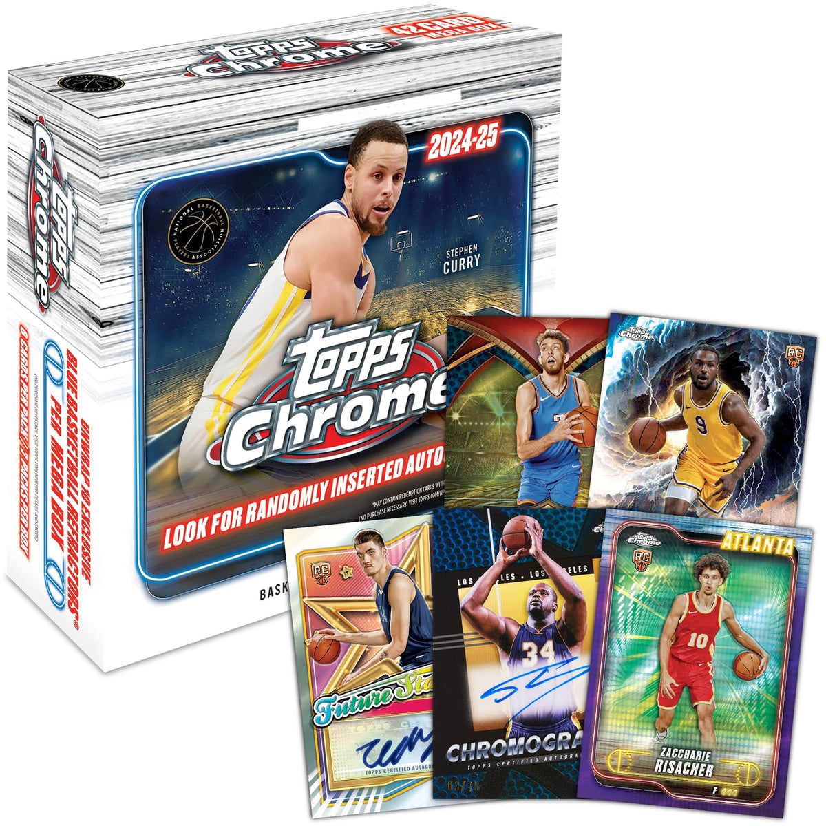 2024-25 Topps Chrome NBA Basketball - Factory Sealed - Value Box