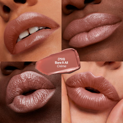 Revlon Super Lustrous Lipstick, Creamy Formula For Soft, Fuller-Looking Lips, Moisturized Feel, 028 Cherry Blossom, 0.15 oz