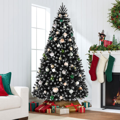 Best Choice Products Artificial Christmas Tree, 6ft Premium Unlit Realistic Spruce Holiday Décor w/Dense Branches, Easy Assembly, Metal Base - Green Spruce