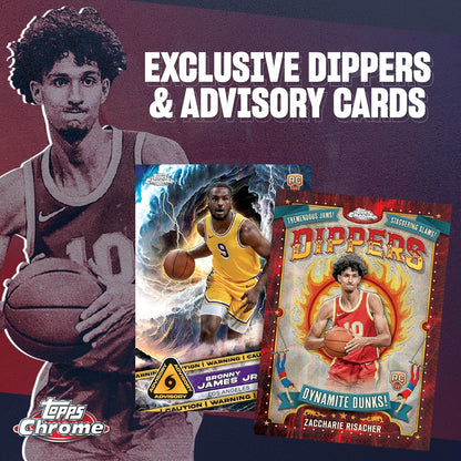 2024-25 Topps Chrome NBA Basketball - Factory Sealed - Value Box