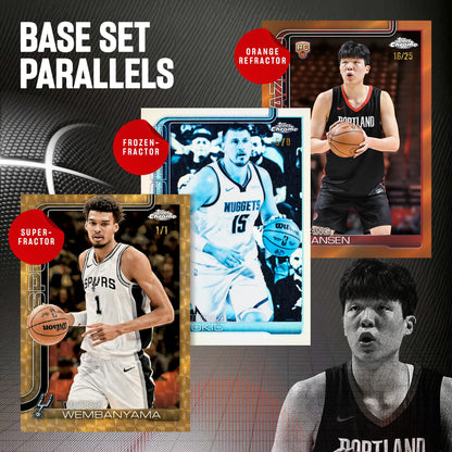 2025-26 Topps Chrome NBA Basketball - Factory Sealed - Value Box