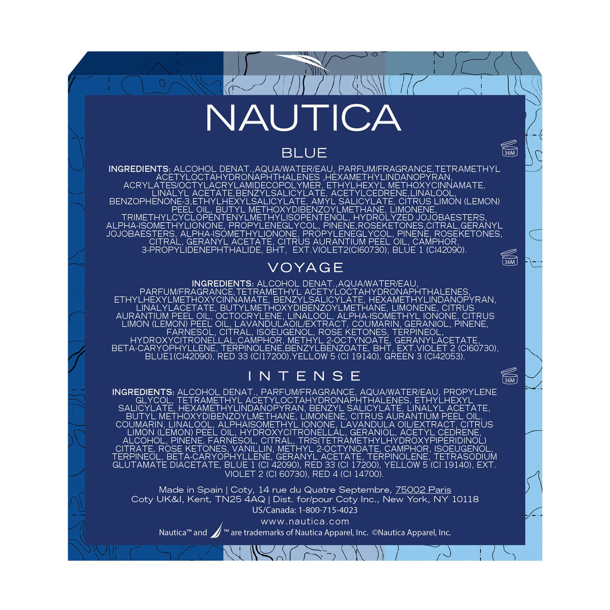 Nautica Voyage Eau de Toilette, Men's Fragrance, 3.3 fl oz