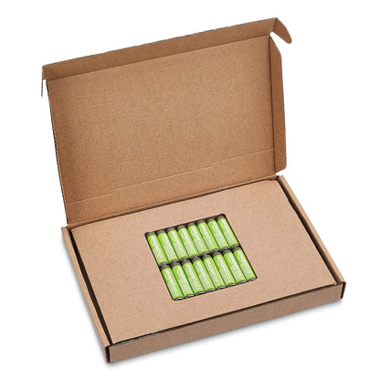 Amazon Basics 8-Pack Rechargeable AAA NiMH High-Capacity Batteries, 850 mAh, 1.2V, Recharge up to 500x Times, Pre-Charged