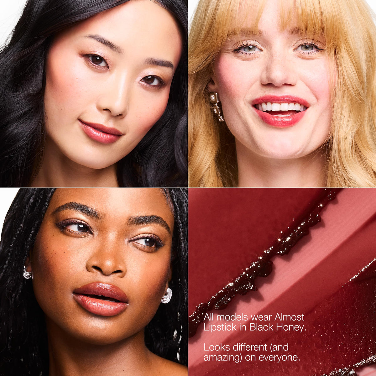 Clinique Almost Lipstick Tinted Lip Balm in Black Honey | Sheer + Lightweight Moisturizing Lipstick