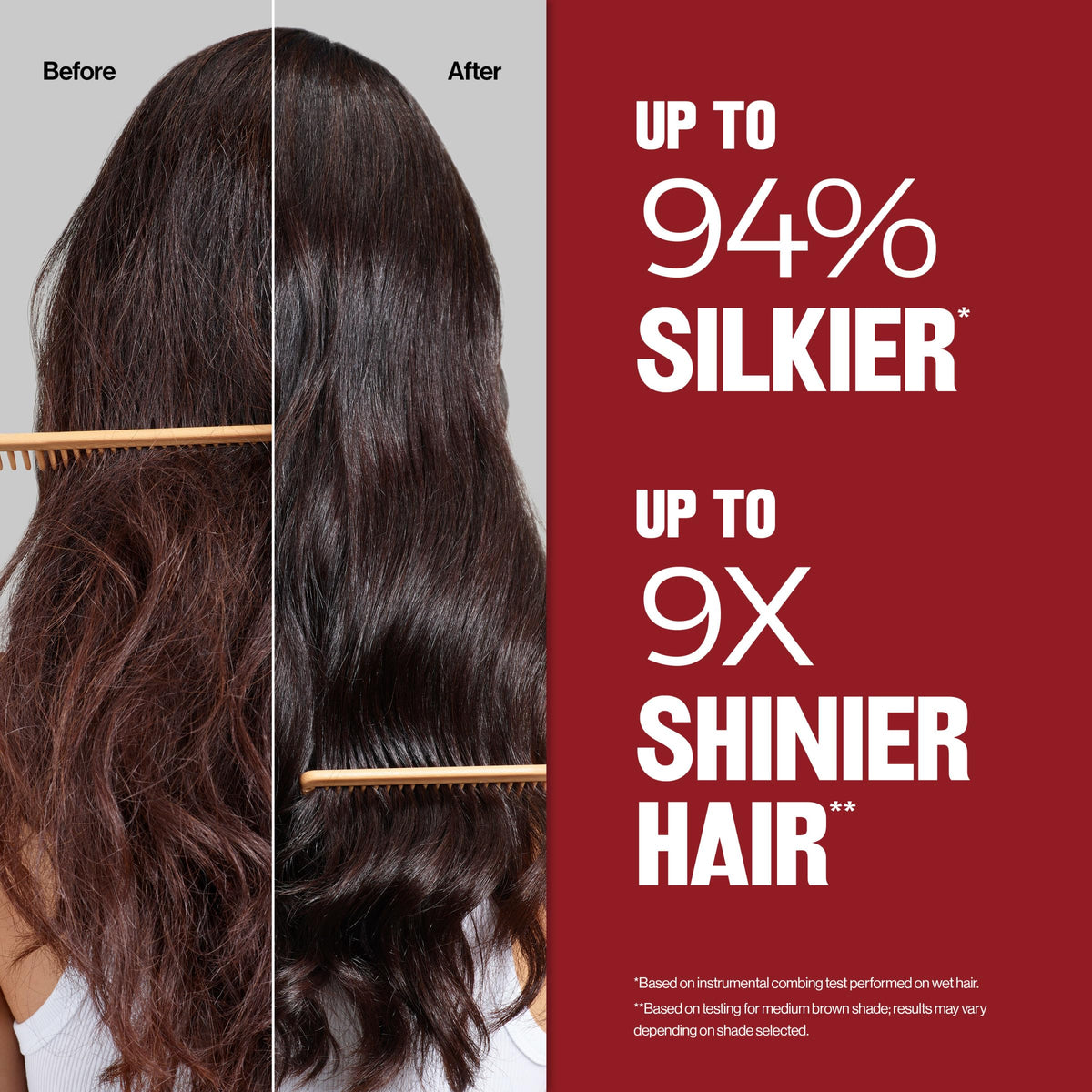 Revlon ColorSilk with Bond Repair Hair Color, 51 Light Brown, 3pk