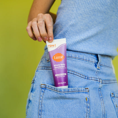 Lume Whole Body Deodorant - Cream Tube - 3 oz, 2 pk (Soft Powder)