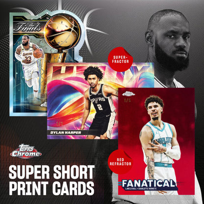 2025-26 Topps Chrome NBA Basketball - Factory Sealed - Value Box