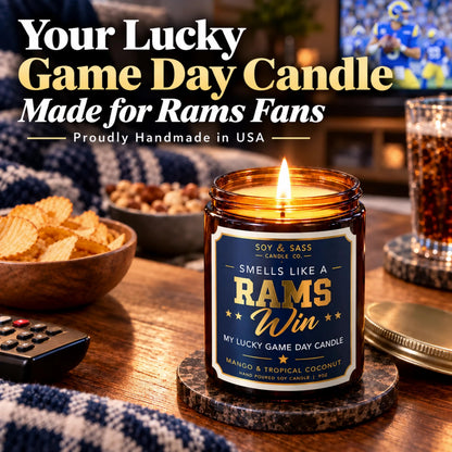 Vikings Gifts for Women / Men - Smells like a Vikings Win Candle, USA Made