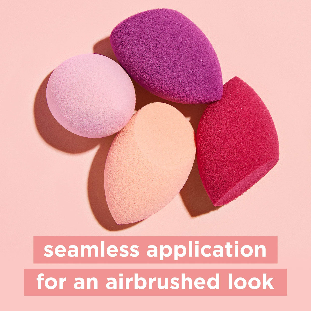 Real Techniques Mini Miracle Complexion Sponge for Makeup, 4 Count