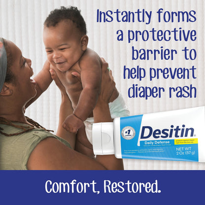 Desitin Daily Defense Diaper Rash Cream, 13% Zinc Oxide, 16 oz