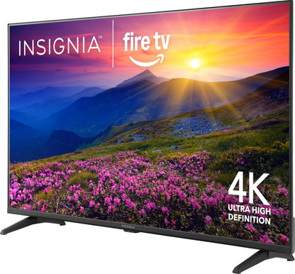 Insignia 65" Class F50 Series LED 4K UHD Smart Fire TV, Voice Remote with Alexa, Stream Live TV Without Cable