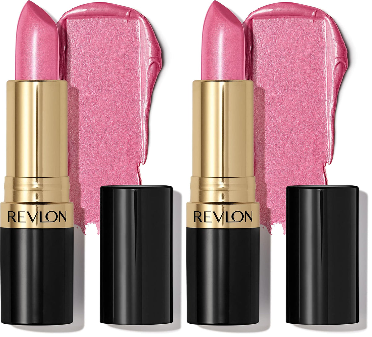 Revlon Super Lustrous Lipstick, Creamy Formula For Soft, Fuller-Looking Lips, Moisturized Feel, 028 Cherry Blossom, 0.15 oz