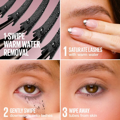 Maybelline Lash Sensational Sky Tubes Tubing Mascara, Very Black