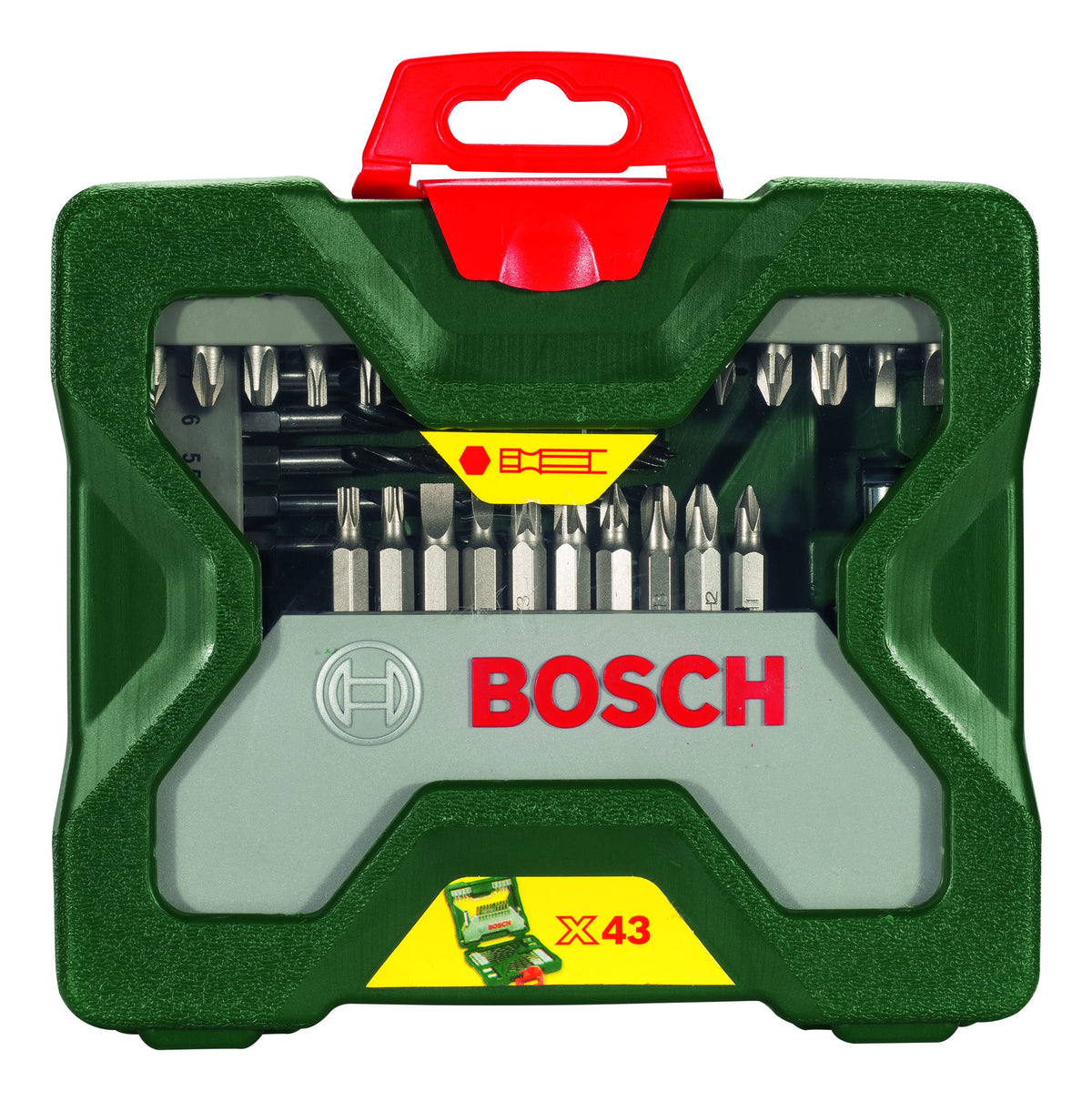 Bosch Accessories 34-piece Screwdriver/Drill bit Set (for Wood, Metal and Stone, Accessories for Drill Drivers)