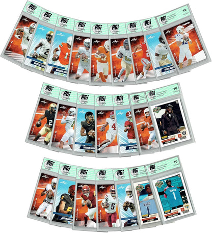 LOADED! 2025 Football Draft: 4 PGI Rookie Cards - Jeanty, Hunter, Jayden+