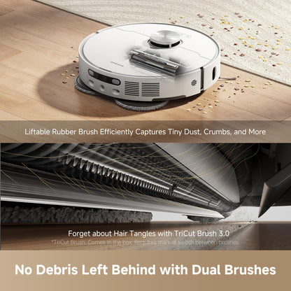 DREAME L40s Ultra AE Robot Vacuum and Mop, Self Emptying & Auto Refill