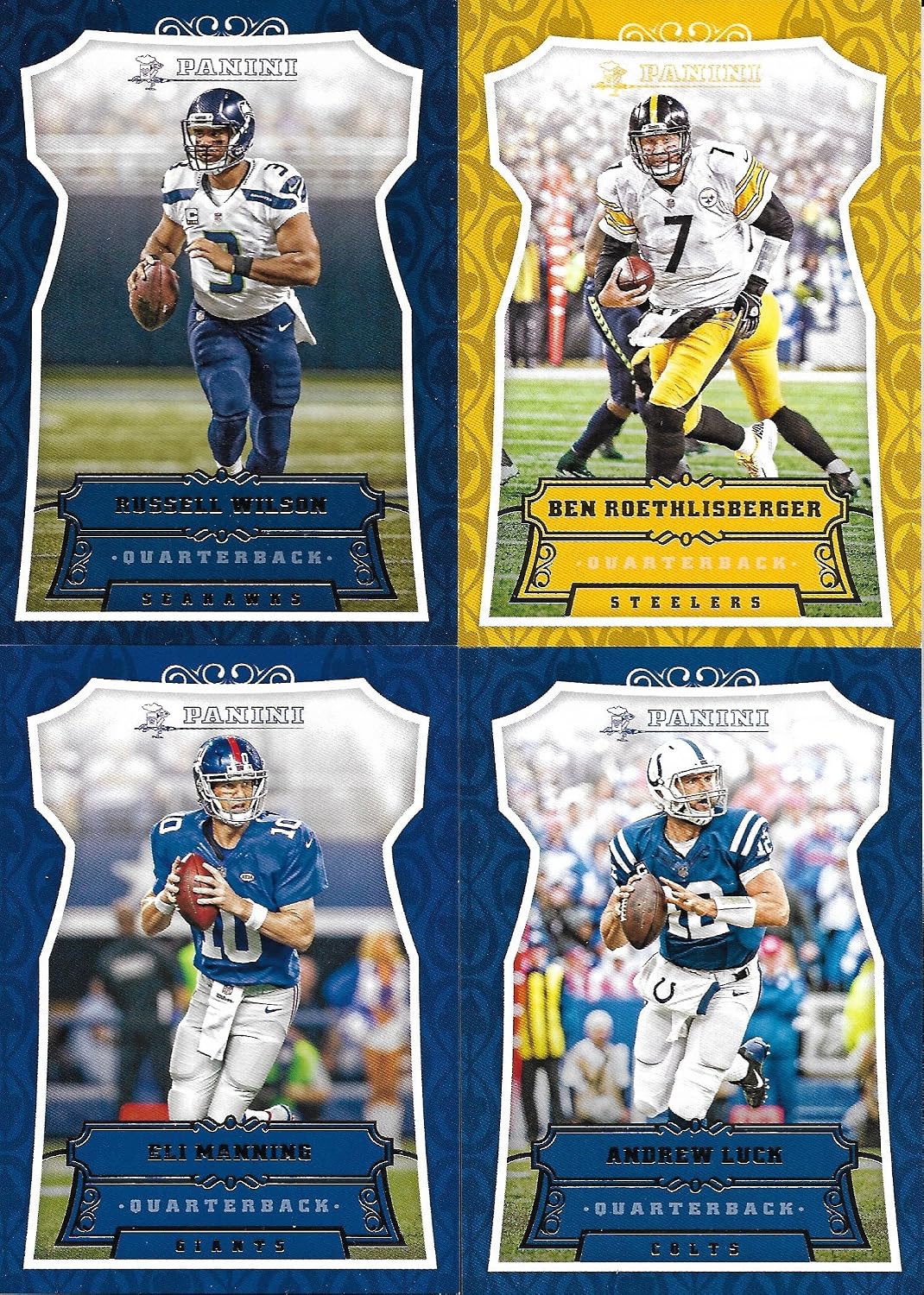 2016 Panini QUARTERBACKS Collection Limited Edition Factory Sealed 10 Card Football Set Tom Brady Russell Wilson Peyton Manning Aaron Rodgers Plus