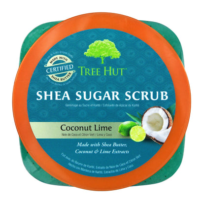 Tree Hut Vanilla Body Scrub, Exfoliating Sugar Scrub, Vegan, 18 Oz