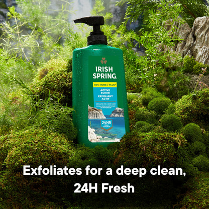 Irish Spring Body Wash for Men, Original Scent, 887 mL